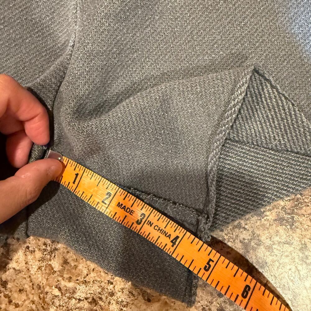 Aerie Faded Smoked Gray Lounge Fleece-Of-Mind High Waisted Shorts- Size M - Picture 7 of 7